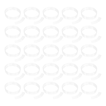 200 шт. пластиковые полоски для воротника рубашки, прочный воротник