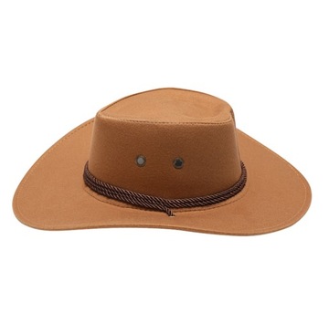 Western Cowboy Rider Hat Podróżny kapelusz przeciwsłoneczny