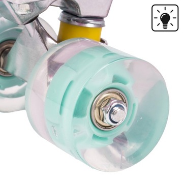 ДЕТСКИЙ СКЕЙТБОРД FISZKA, СВЕТЯЩИЕСЯ СВЕТОДИОДНЫЕ КОЛЕСА, 56 СМ, СЛОЙ РОЗОВЫЙ ABEC7