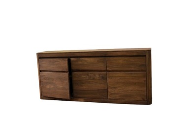 KOMODA drewniana drewno PALISANDER seria TORONTO