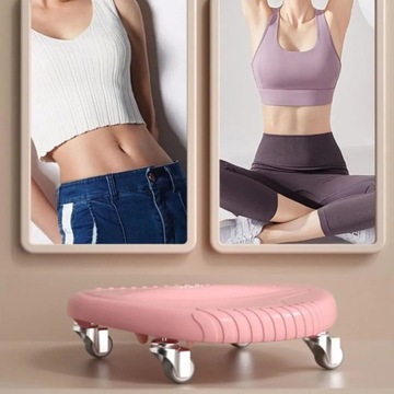 Брюшной роликовый ролик Компактный бесшумный ролик Нескользящая текстура Для тяжелых условий эксплуатации