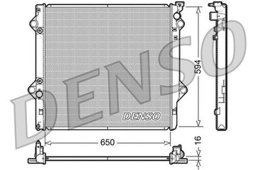 CHLADIČ VODY DRM50036 DENSO TOYOTA FJ CRUISER