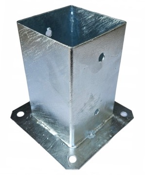 БОЛТОВОЕ ОСНОВАНИЕ СТОЙКИ 9х9см ПРОЧНЫЙ АНКЕРНЫЙ КРОНШТЕЙН ТОЛЩИНОЙ 90х90мм PL