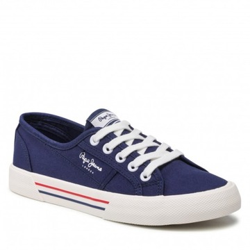 BUTY PEPE JEANS BRADY W BASIC PLS31287 595 9 TENISÓWKI DAMSKIE -30%