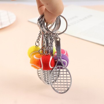 БРЕЛОК ТЕННИСНАЯ РАКЕТА ТЕННИСНЫЙ МЯЧ ГАДЖЕТ ТЕННИСНЫЙ БРЕЛОК