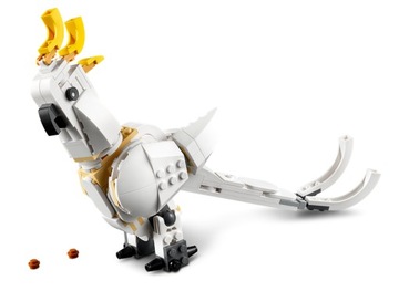 LEGO 31133 CREATOR 3 В 1 БЕЛЫЙ КРОЛИК-МЮРИ ПОПУГАЙ
