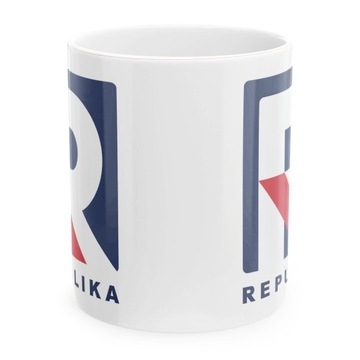 Керамическая кружка телевизионной республики подарок подарка