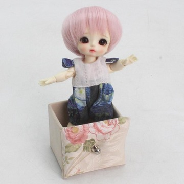 1/8 Мини-куклы BJD DIY с короткими волосами \\\ 14см