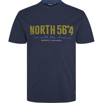 NORTH DUŻE ROZMIARY KOSZULKA T-SHIRT 6XL - 166cm