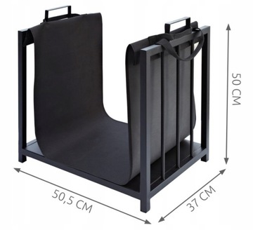 ДЕРЕВЯННАЯ КОРЗИНА ДЛЯ КАМИНА МЕТАЛЛИЧЕСКАЯ ПОДСТАВКА ЧЕРНАЯ ДЛЯ КАМИНА КАМИН