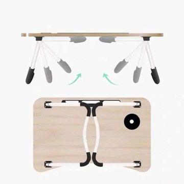 СКЛАДНОЙ СТОЛИК ДЛЯ НОУТБУКА С ПОДСТАВКОЙ