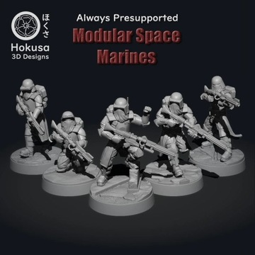 Star Marine Troopers Modular model pasuje do gry StarWars Legion