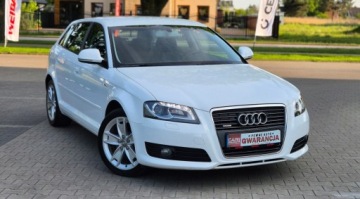 Audi A3 8P Hatchback 3d 1.8 TFSI 160KM 2011 Audi A3 Sportback 1.8T 160ps Quattro Sline 184tys km nowy rozrząd Serwis!