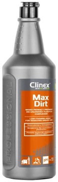 CLINEX MAXDIRT NISKOPIENIĄCY DO TŁUSTYCH PLAM - 1L