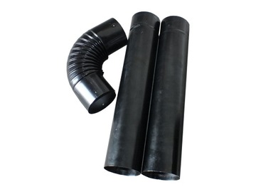 Комплект коптильни XXL - топка, трубы, колено
