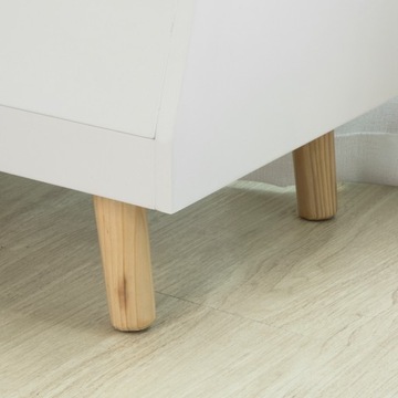 Полка для газет Шкаф Книжный шкаф Игрушки Книги Детская комната для офиса KMB19-W