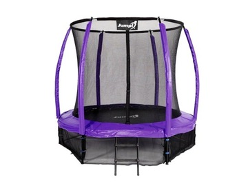 Trampolina Ogrodowa Bezpieczna JUMPI 8ft 252cm