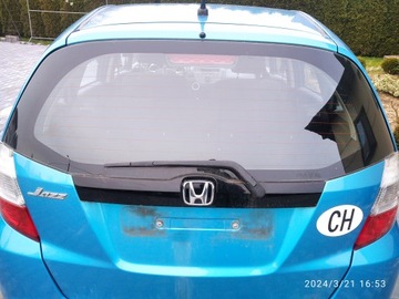 SZYBA TYŁ W KLAPĘ KLAPA MASKA HONDA JAZZ III 08-14