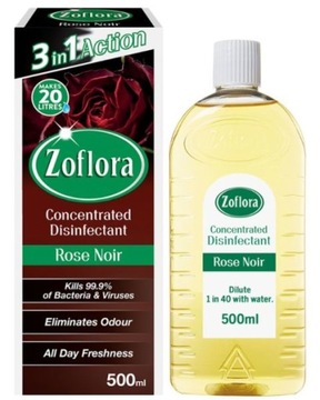 Zoflora Koncentrat Czyszczący Wielofunkcyjny Rose Noir 500ml