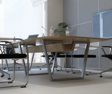 Stół konferencyjny 300x138cm MEDISON 10 na 10 osób Grubość blatu 36mm
