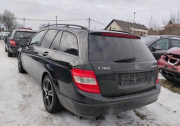 Mercedes Klasa C W204 Kombi T204 1.8 180 K 156KM 2009 Mercedes-Benz Klasa C 2009r, 1.8 LPG. Uszkodzony przod. Jezdzi. 1.8 156KM, zdjęcie 3