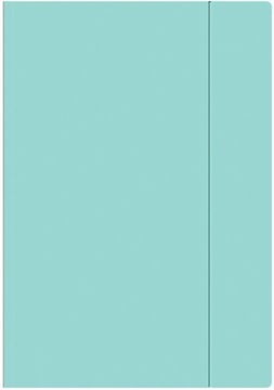 Папка для документов на резинке А4, пастель, канцелярия, 300г Органайзер