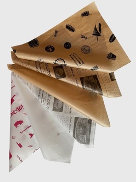 ПИЩЕВАЯ УПАКОВОЧНАЯ БУМАГА 500 шт 30х40см