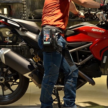 Torba motocyklowa na udo biodro nogę nerka 1L