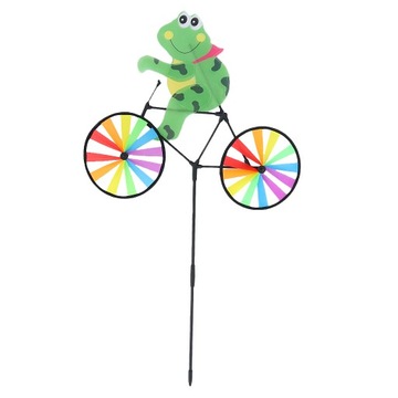 1 шт., колеса с ветряной мельницей и лягушкой для велосипеда