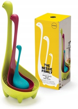 OTOTO THE NESSIE FAMILY INFUSERS KITCHEN COLANDER-3SZT