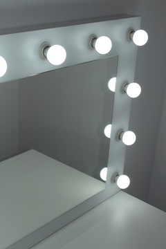 СВЕТОДИОДНОЕ ЗЕРКАЛО ДЛЯ ДЕРЕВЯННОЙ С ГОЛЛИВУДСКИМИ ЛАМПОЧКАМИ