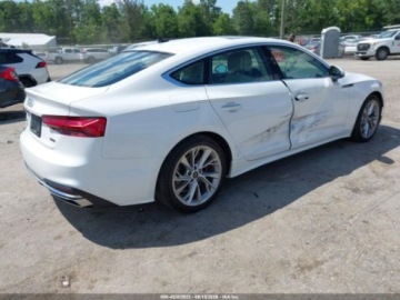 Audi A5 F5 2022 Audi A5 Sportback 2022 AUDI A5 SPORTBACK PREMIUM 40 TFSI QUATTRO S TRONIC, zdjęcie 4