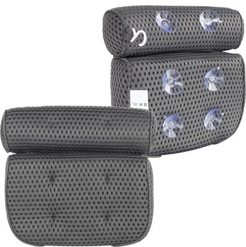 ПОДУШКА ДЛЯ ШЕИ ДЛЯ ВАННЫ, ПОДУШКА ДЛЯ ВАННЫ С 4D ВОЗДУШНОЙ СЕТКОЙ