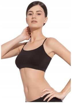 2 БЕСШОВНЫХ ТОНКИХ РЕМЕШКА GATTA, ЧЕРНЫЙ, M