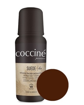 Suede Coccine, pasta do zamszu nubuku ciemny brąz