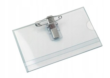 IDENTYFIKATOR HOLDER etui klips agrafka 58x90