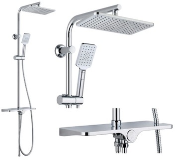 Deszczownica 30x19 z PÓŁKĄ MODERN CUBIC - oneCLIK