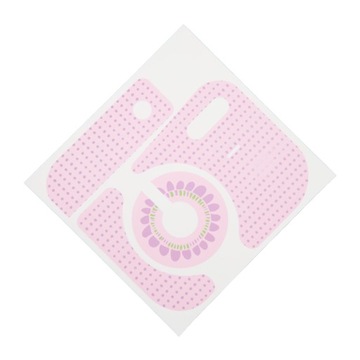 Наклейки на тело с рисунком точек подсолнечника