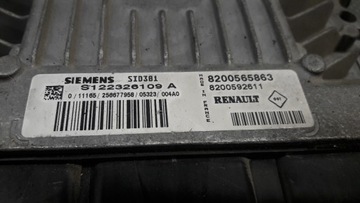 8200565863 JEDNOTKA MOTORU CLIO III 1.5 DCI