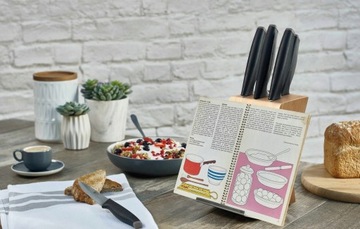 НАБОР ИЗ 5 ЛЕГКИХ НОЖЕЙ + ТОЧИЛКА FISKARS