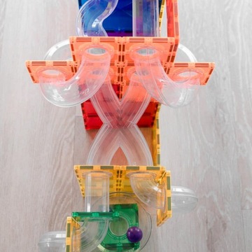 НАБОР РАСШИРЕНИЯ МАГНИТНЫХ БЛОКОВ CONNETIX BALL RUN, 66 ШТ.