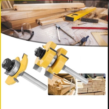 FREZÓW PIÓRO-WPUST ZESTAW z LOŻYSKIEM,TRZPIEŃ 8mm