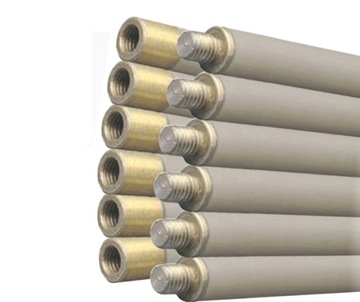 НАБОР HANSA ДЛЯ ЧИСТКИ ДНЯ ДЫМОХОДА КИСЛОТНЫХ ТРУБ, ЩЕТКА ПВХ, 4 м