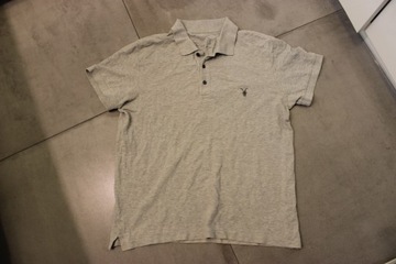 ALLSAINTS koszulka polo szara XL