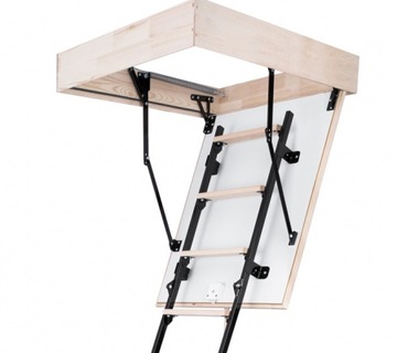 Чердачная лестница 90х70 см 26 мм Металл H265 Люк чердачный ОМАН