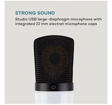 auna MIC-920 USB конденсаторный микрофон белый