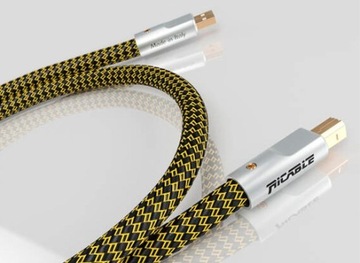 RICABLE DEDALUS USB A-B KABEL USB 2.0 AUDIO HI-FI USB-A DO USB-B 5m