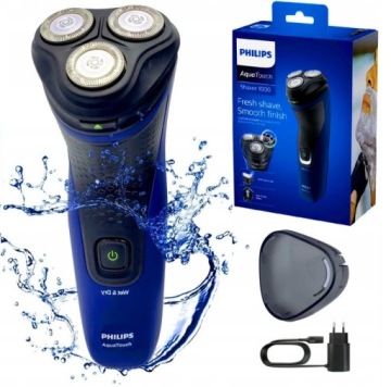 БРИТВА ДЛЯ БРИТЬЯ PHILIPS AQUA TOUCH ЭЛЕКТРИЧЕСКАЯ ЩЕЛКА ВОДОНЕПРОНИЦАЕМАЯ НОВАЯ