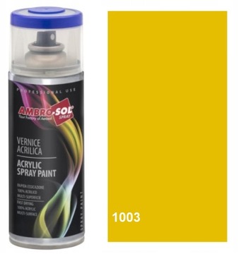 Uni. lakier akrylowy 400ml ŻÓŁTY SYGNAŁOWY RAL1003