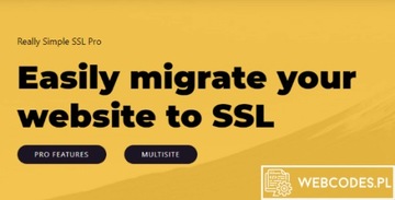 Wtyczka Really Simple SSL Pro